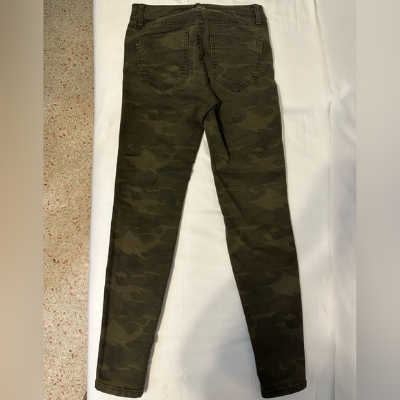 Zara motorcycle style jeans camo - Picture 4 of 4
